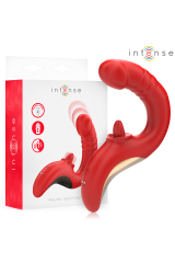 INTENSE - PAULINA VIBRATORE E STIMOLATORE A FORMA DI U ROSSO