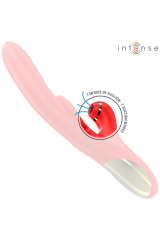 INTENSE - KAROL VIBRATORE MULTIFUNZIONE SPINTA E STIMOLAZIONE E ONDE STIMOLANTI ROSSO