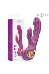 INTENSE - VIBRATORE MULTIFUNZIONE HALLE CON LINGUA STIMOLANTE A DELFINO VIOLA