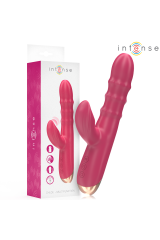 INTENSE - CHLOE VIBRATORE MULTIFUNZIONE 3 IN 1 ROSSO