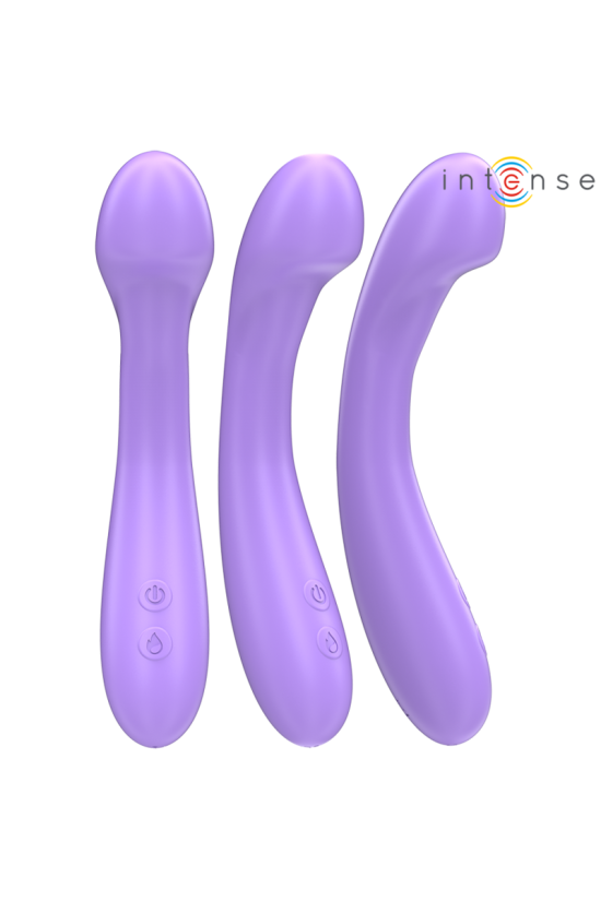 INTENSE - VIBRATORE BECKY 19 CM RISCALDABILE 7 VIBRAZIONI VIOLA