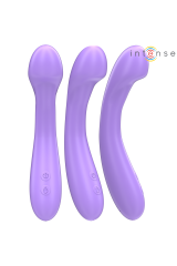 INTENSE - VIBRATORE BECKY 19 CM RISCALDABILE 7 VIBRAZIONI VIOLA