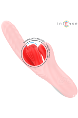 INTENSE - VIBRATORE MULTIFUNZIONE ROSALIA 3 IN 1 ROSSO