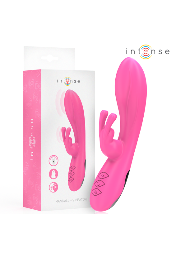 INTENSE - VIBRATORE RANDALL RABBIT 10 VIBRAZIONI ROSA