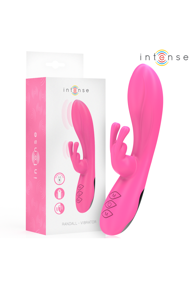 INTENSE - VIBRATORE RANDALL RABBIT 10 VIBRAZIONI ROSA