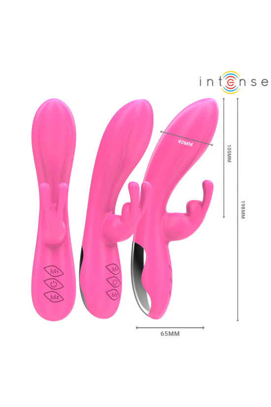 INTENSE - VIBRATORE RANDALL RABBIT 10 VIBRAZIONI ROSA