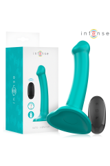 INTENSE - KATIE VIBRATORE CON VENTOSA 10 VIBRAZIONI TELECOMANDO BLU