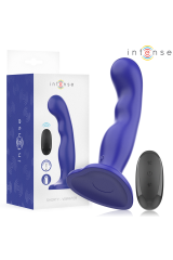 INTENSE - VIBRATORE SHORTY CON VENTOSA TELECOMANDO BLU