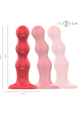 INTENSE - CODY VIBRATORE CON VENTOSA TELECOMANDO ROSSO