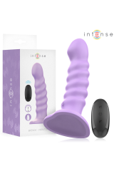 INTENSE - BRENDA VIBRATORE TAGLIA M DESIGN A SPIRALE 10 VIBRAZIONI TELECOMANDO VIOLA