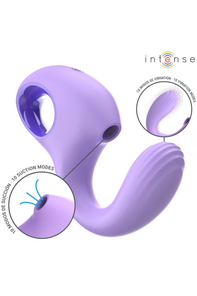 INTENSE - VIBRATORE E STIMOLATORE BAXTER VIOLA