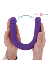INTENSE - GUNTER DILDO DOPPIO VIBRATORE 40 CM VIOLA TELECOMANDO