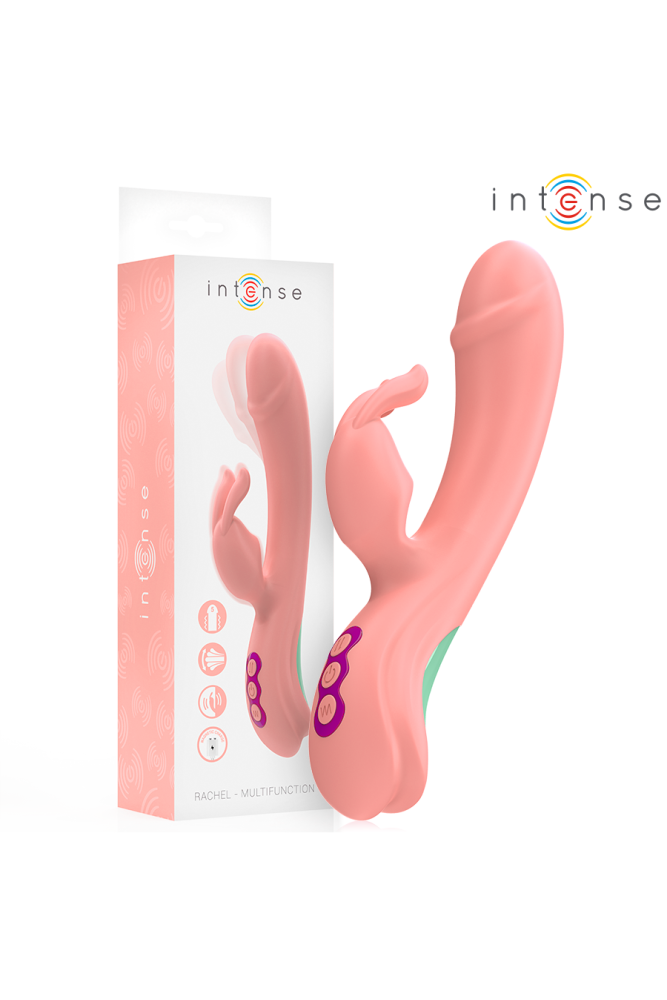 INTENSE - RACHEL RABBIT VIBRATOR 5 VIBRAZIONI ROSA
