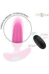 INTENSE - ROSS ANAL PLUG 10 VIBRAZIONI ROSA TELECOMANDO