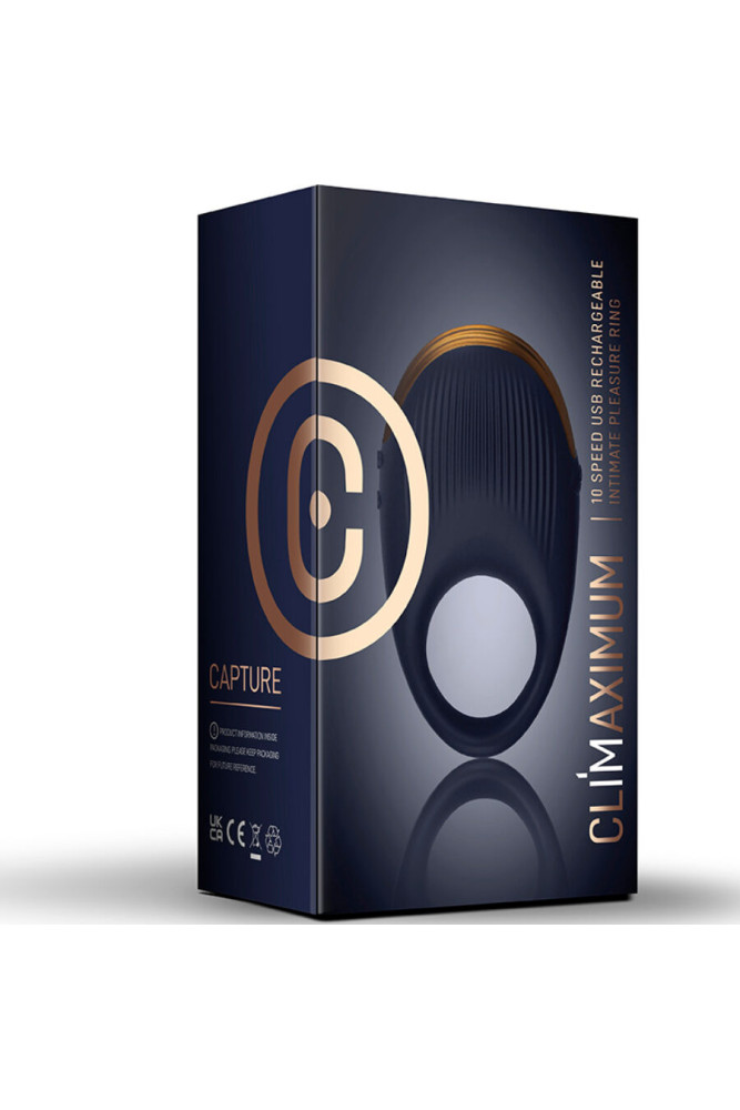 CLIMAXIMUM - VIBRATORE SENSORIALE CON ANELLO PER IL PENE