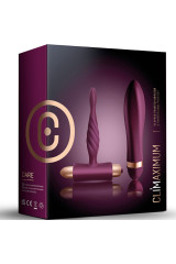 CLIMAXIMUM - KIT SFIDA VIBRATORE TWISTED + PLUG ANALE PER PRINCIPIANTI