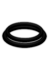 JOYDIVISION POTENZDUO - ANELLI NERO - M