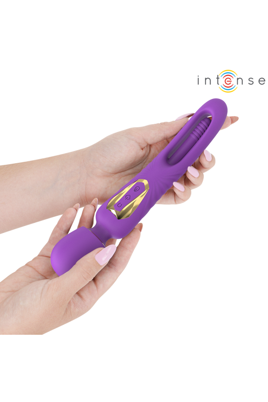 INTENSE - BACCHETTA VIBRANTE CHRISTY CON LINGUA MOBILE