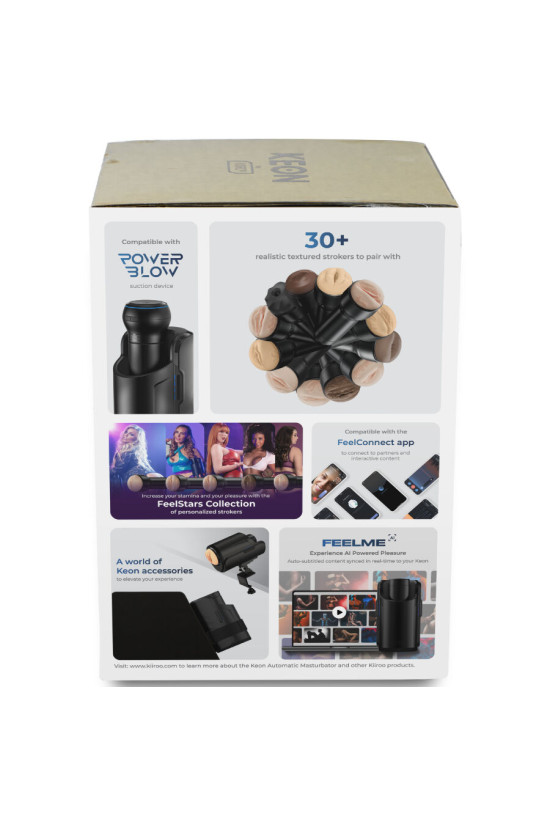 KIIROO - KEON WIFI COMBO MASTURBATORE AUTOMATICO + FEEL STROKER