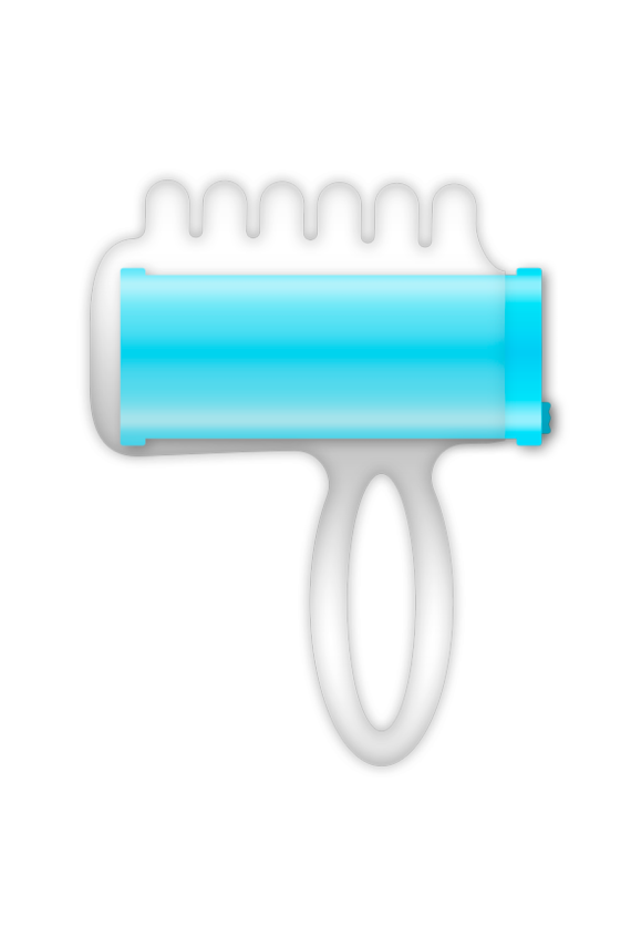 CASUAL LOVE - STIMOLATORE A DITA BLU