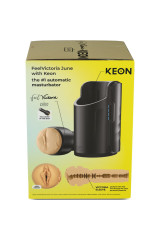 KIIROO - KEON WIFI COMBO VICTORIA JUNE MASTURBATORE AUTOMATICO + FEEL STROKER