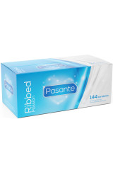 PASANTE - PRESERVATIVI RIBBED PASSION SCATOLA 144 UNITÀ