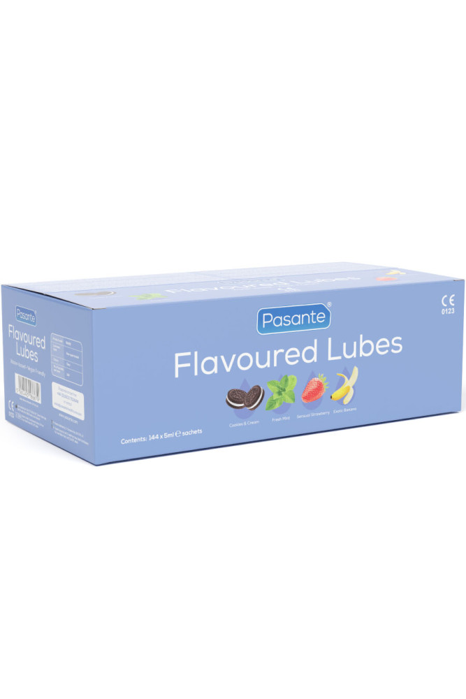 PASANTE - LUBRIFICANTI AROMATIZZATI SCATOLA 144 UNITÀ 5 ML