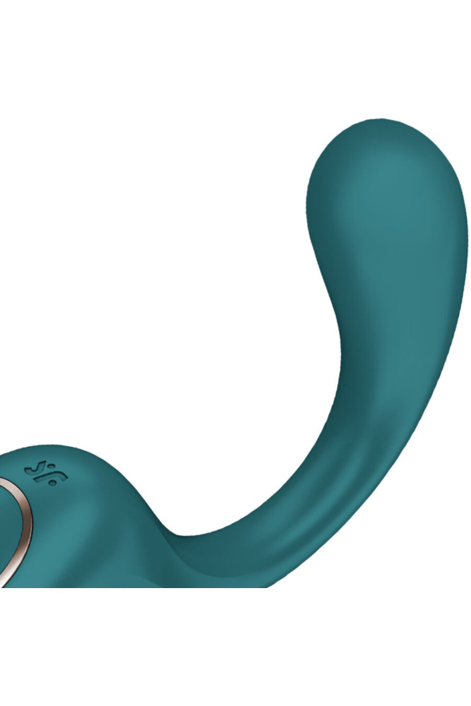 SATISFYER - G FOR GODDESS 2 VIBRATORE CONIGLIO VERDE BOTTIGLIA