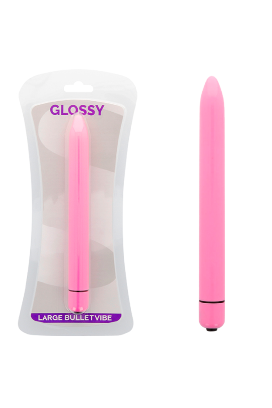 GLOSSY - VIBRATORE SLIM DEEP ROSE