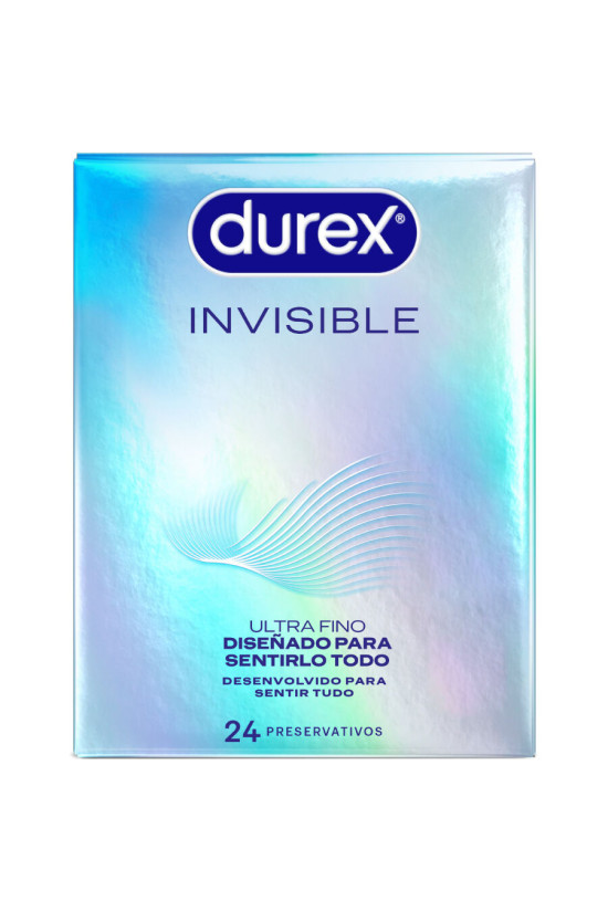 DUREX - PRESERVATIVI INVISIBILI ULTRA SOTTILI 24 UNITÀ