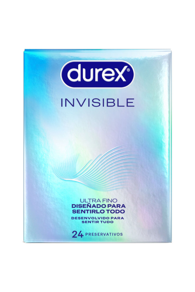 DUREX - PRESERVATIVI INVISIBILI ULTRA SOTTILI 24 UNITÀ