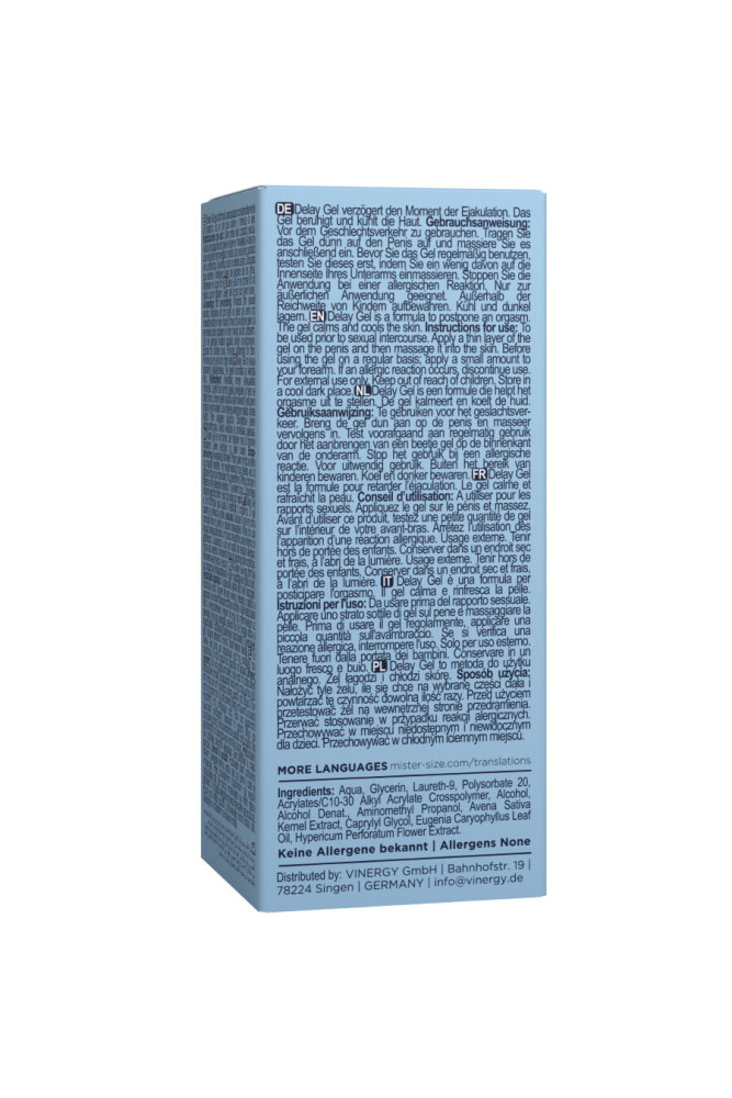 MISTER SIZE - GEL RITARDO 50 ML