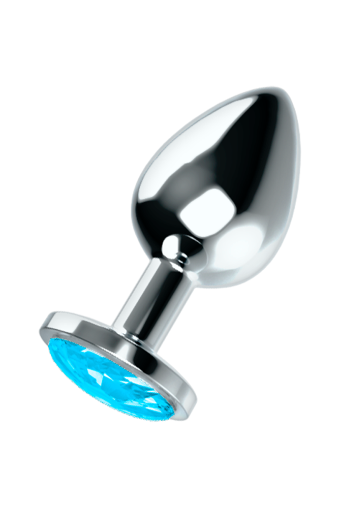 OHMAMA - PLUG ANALE CON CRISTALLO BLU L