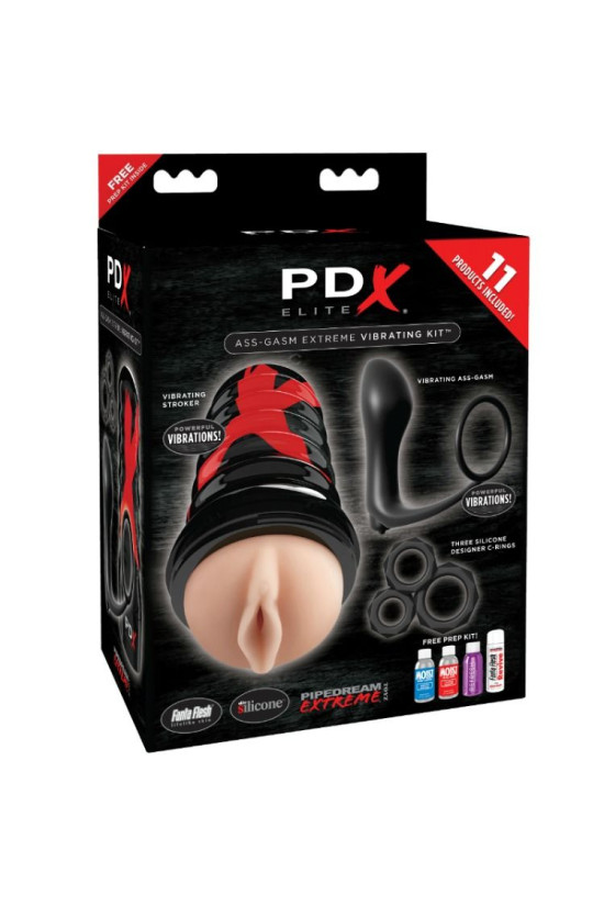 PDX ELITE - KIT ESPLOSIONE ASS-GASM DESIGN VAGINA