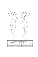 PASSION - EVALIE BODY BIANCO L/XL