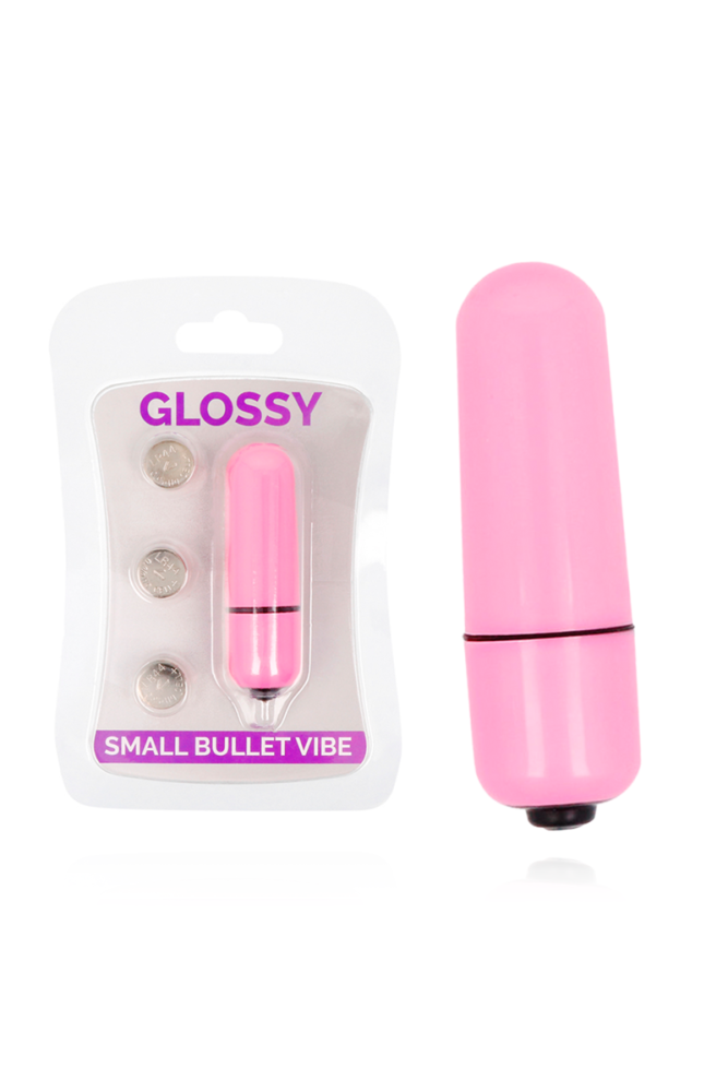 GLOSSY - SMALL BULLET VIBE DEEP ROSE