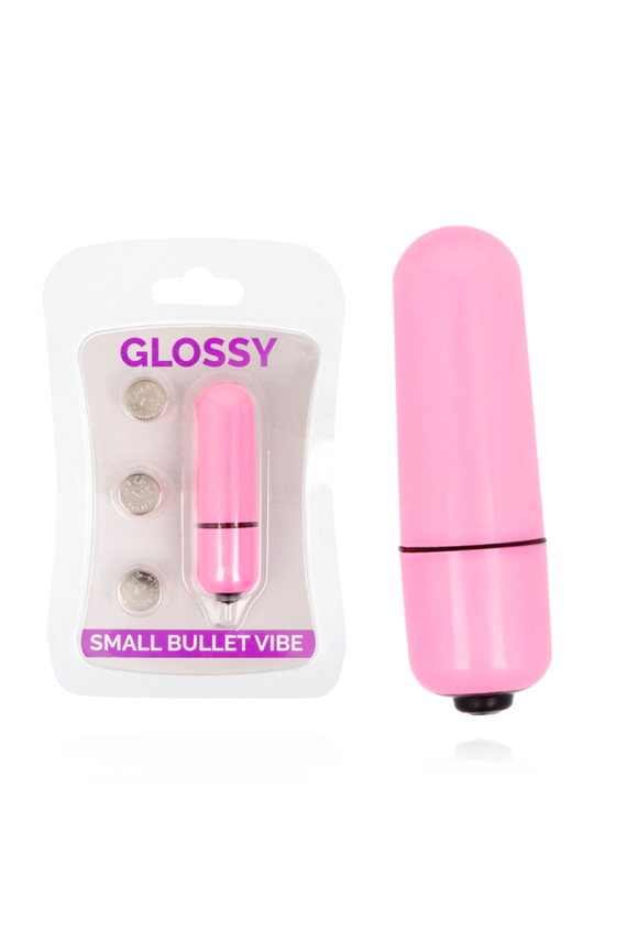 GLOSSY - SMALL BULLET VIBE DEEP ROSE