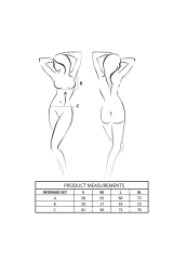 PASSION - INTIMARI REGGISENO + SLIP ROSA S/M