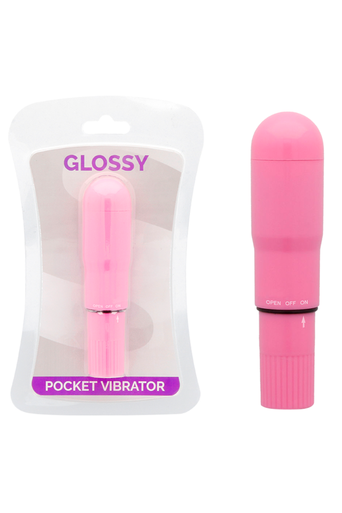 GLOSSY - VIBRATORE TASCABILE DEEP ROSE