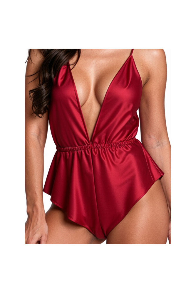 PASSION - BODY SENSIE BORDEAUX L/XL