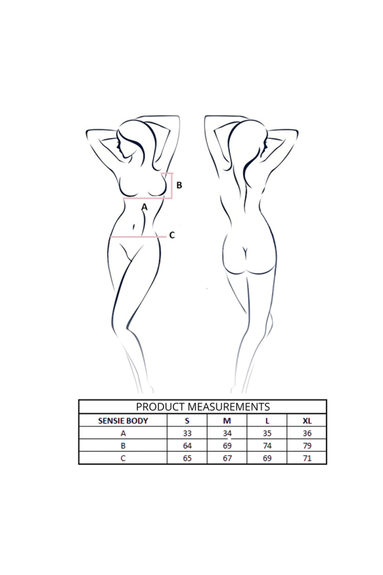 PASSION - BODY SENSIE BORDEAUX L/XL