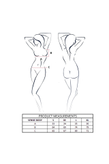 PASSION - SENSIE BODY BLU NAVY S/M