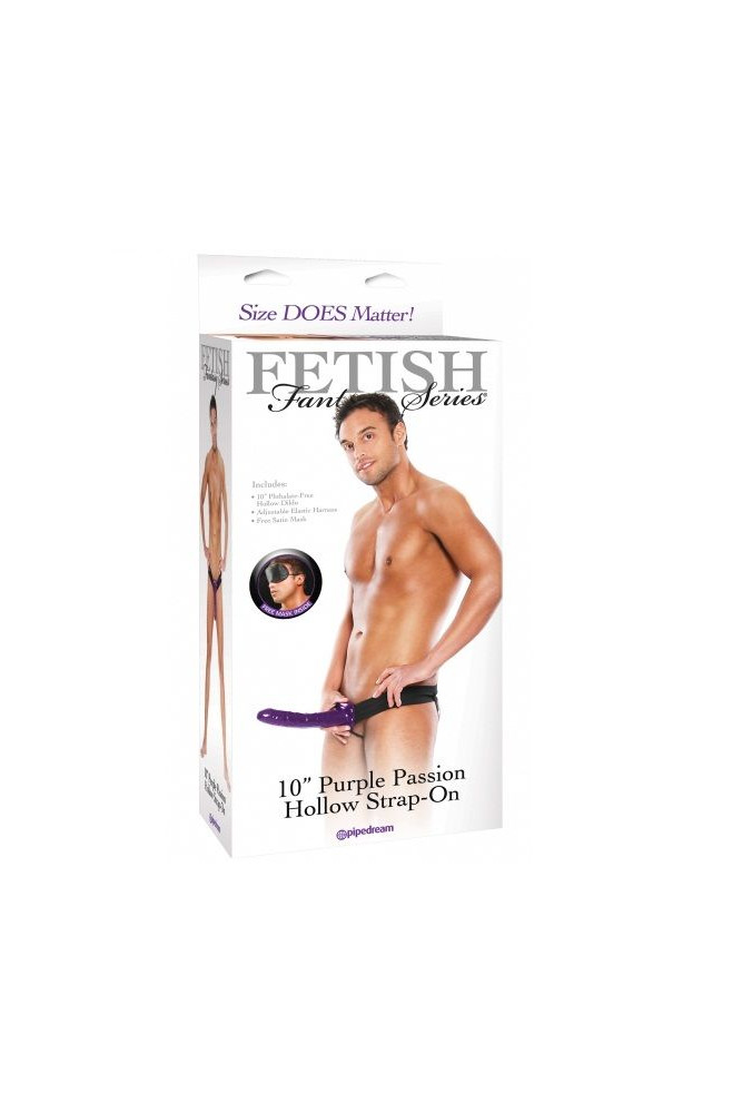 FETISH FANTASY ARNES HUECO AJUSTABLE LILA 22 CM