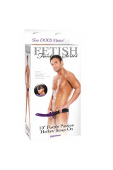 FETISH FANTASY ARNES HUECO AJUSTABLE LILA 22 CM