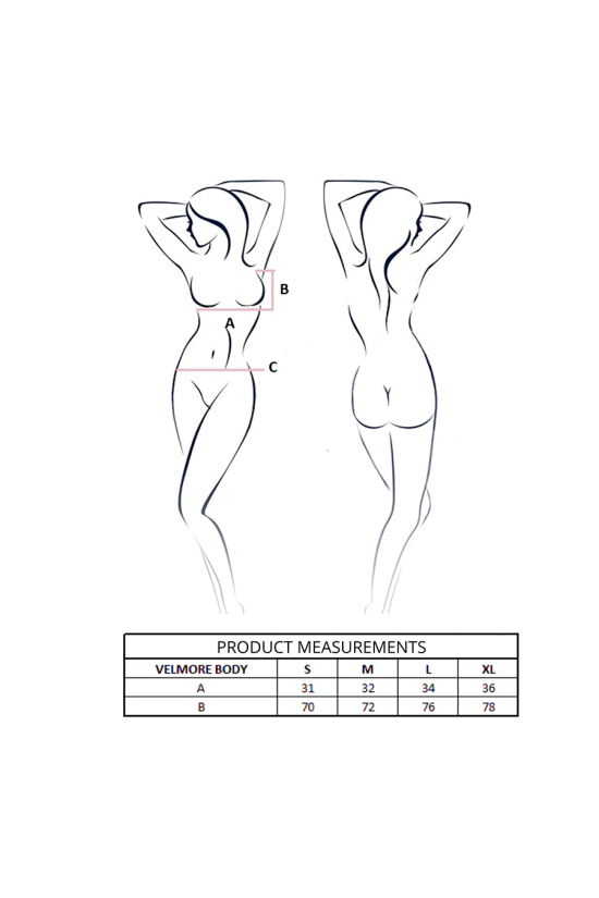 PASSION - VELMORE BODY NERO L/XL