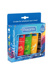 PASANTE - CONFEZIONE LUBRIFICANTI AROMI ASSORTITI 5 UNITÀ X 15 ML