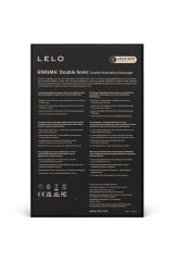 LELO - ENIGMA DOUBLE SONIC VIBRATOR POINT G NERO