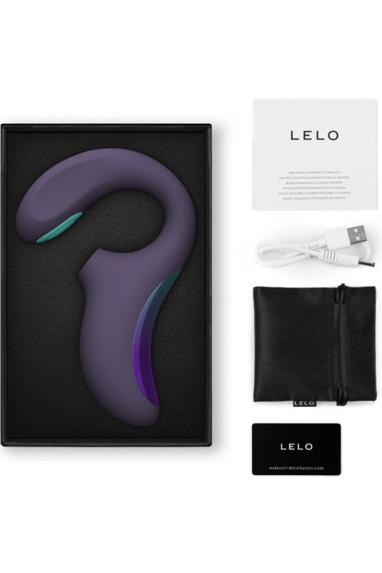 LELO - ENIGMA DOUBLE SONIC VIBRATOR POINT G CYBER PURPLE