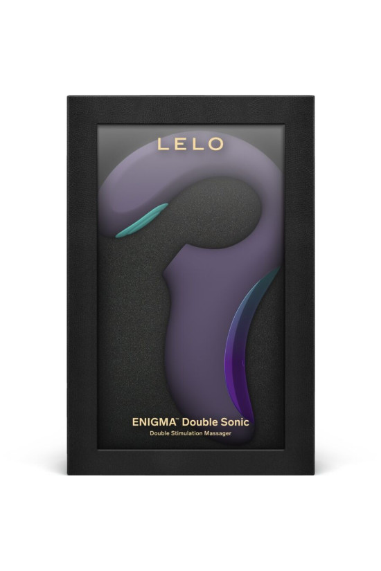 LELO - ENIGMA DOUBLE SONIC VIBRATOR POINT G CYBER PURPLE