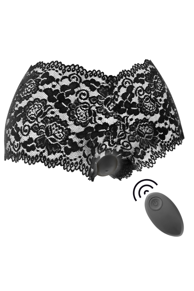 BLACK&SILVER - STIMOLATORE TELECOMANDO ZARA CON SLIP IN OMAGGIO